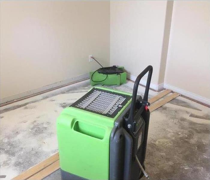 Drying equipment placed in West Valley City home