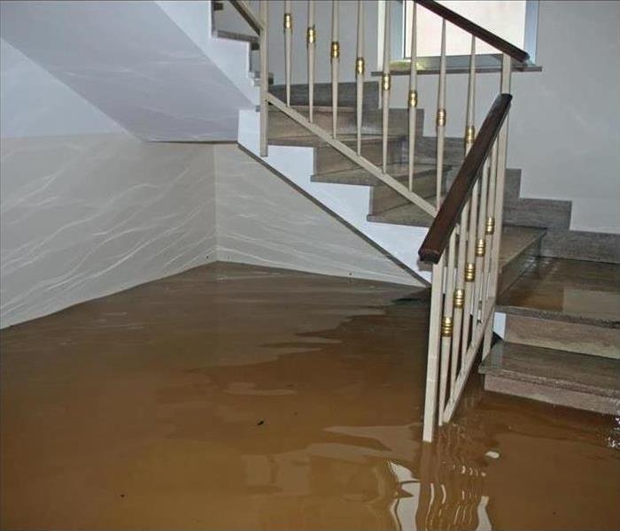 Image of a flooded home 